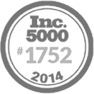 Inc. 5000 ranked #1752 - 2014