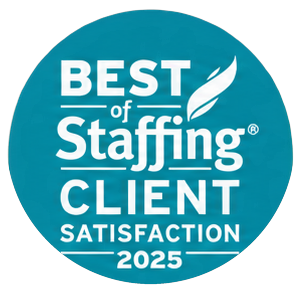 2025 Award - Best of Staffing Client Satisfaction